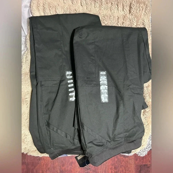 (2) NWT Cherokee Workwear Modern Classic Petite Scrub Pants 2XL WW120. - Picture 1 of 9